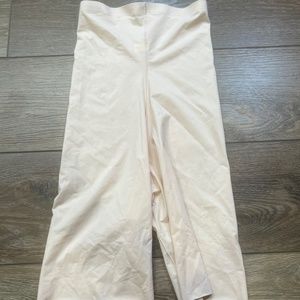 Spanx Thintastic 2.0 High-Waisted Mid-Thigh Short, Nude, Sz S, Shapewear